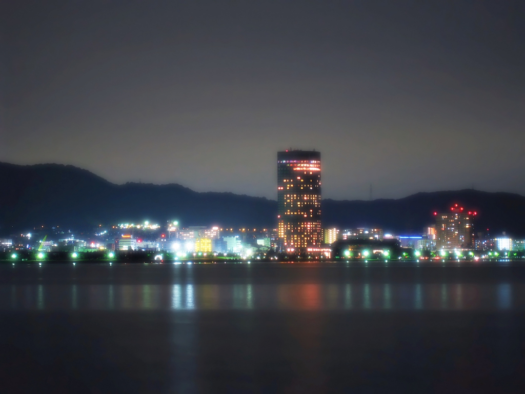琵琶湖大津の夜景